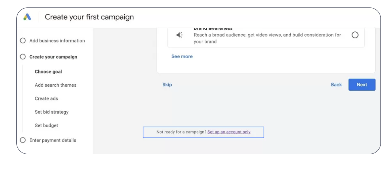 کمپین گوگل ادز